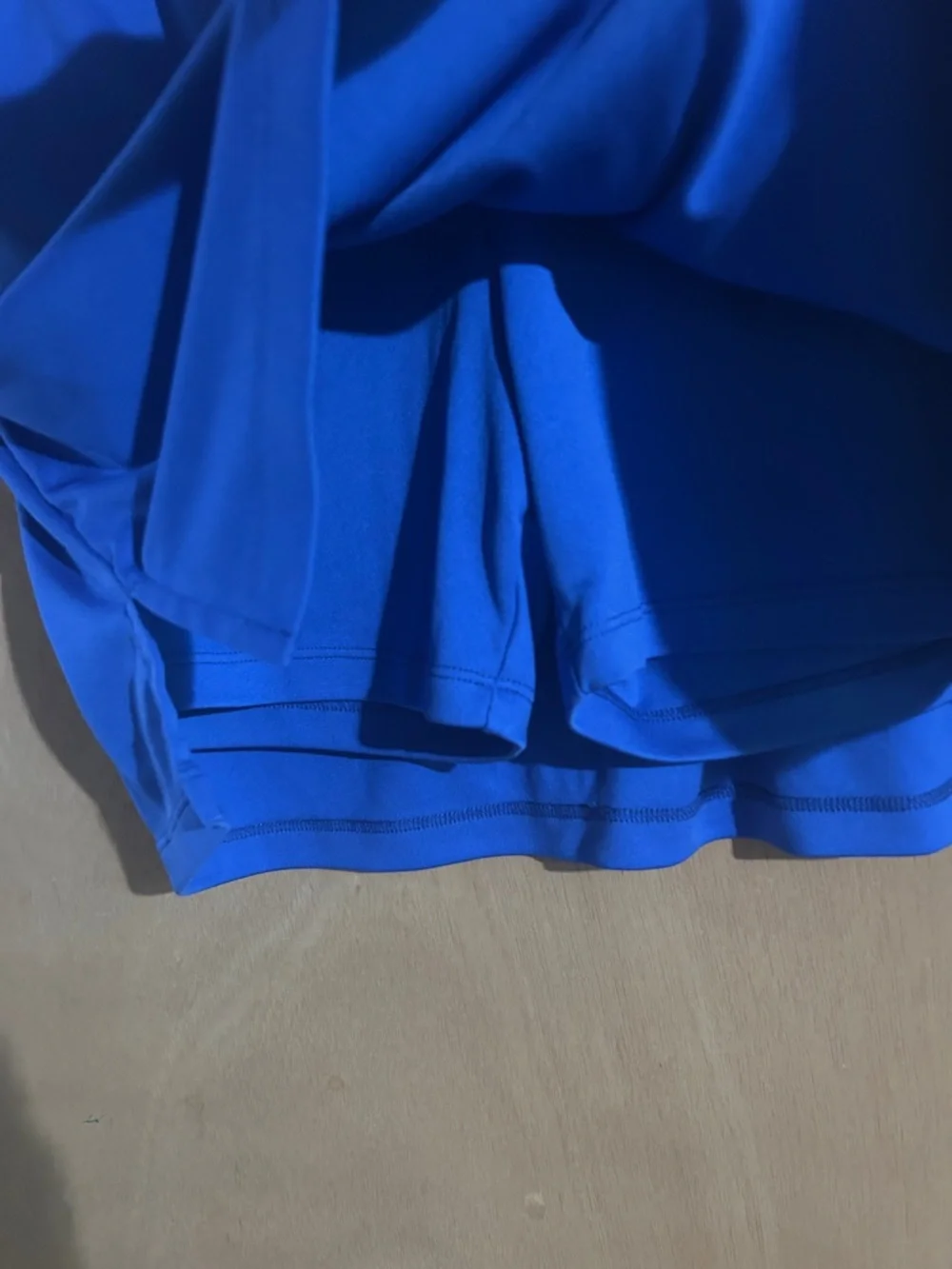 Izod Women’s Blue Golf Skort with Striped Waistband